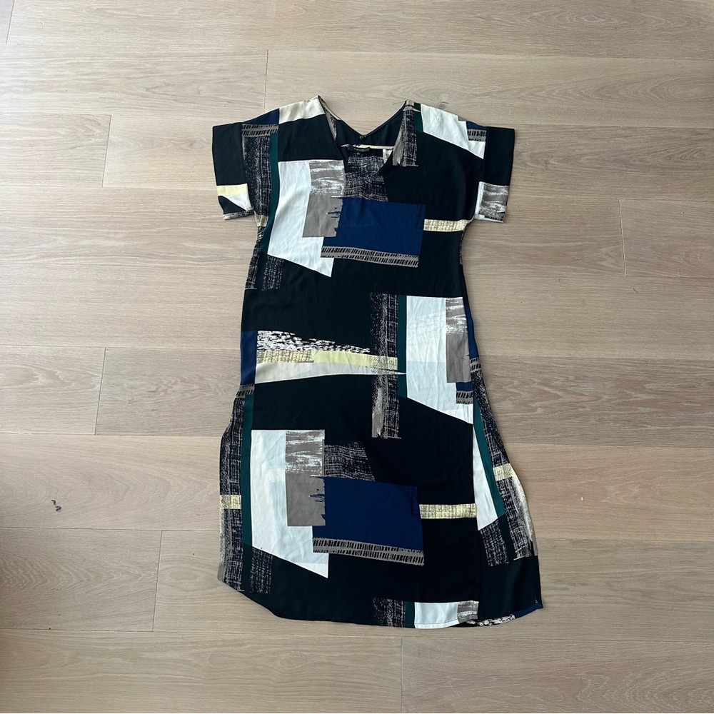 Babaton Jessie Abstract print Midi Dress Sz XS 👗